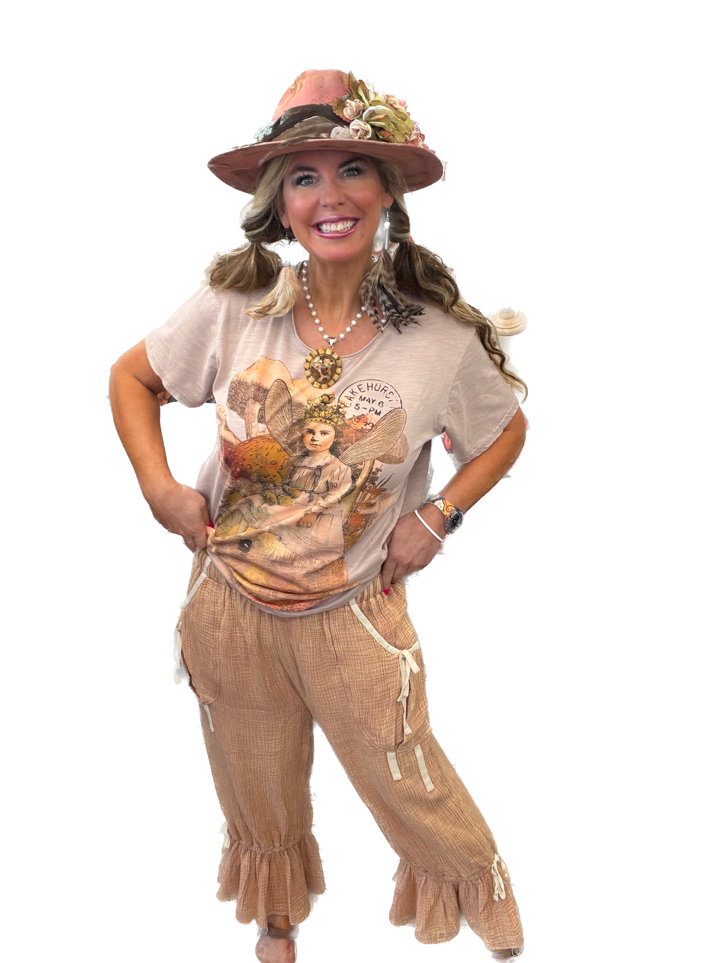 Jaded Gypsy- Moon Dance Tee (Fairy Flight)