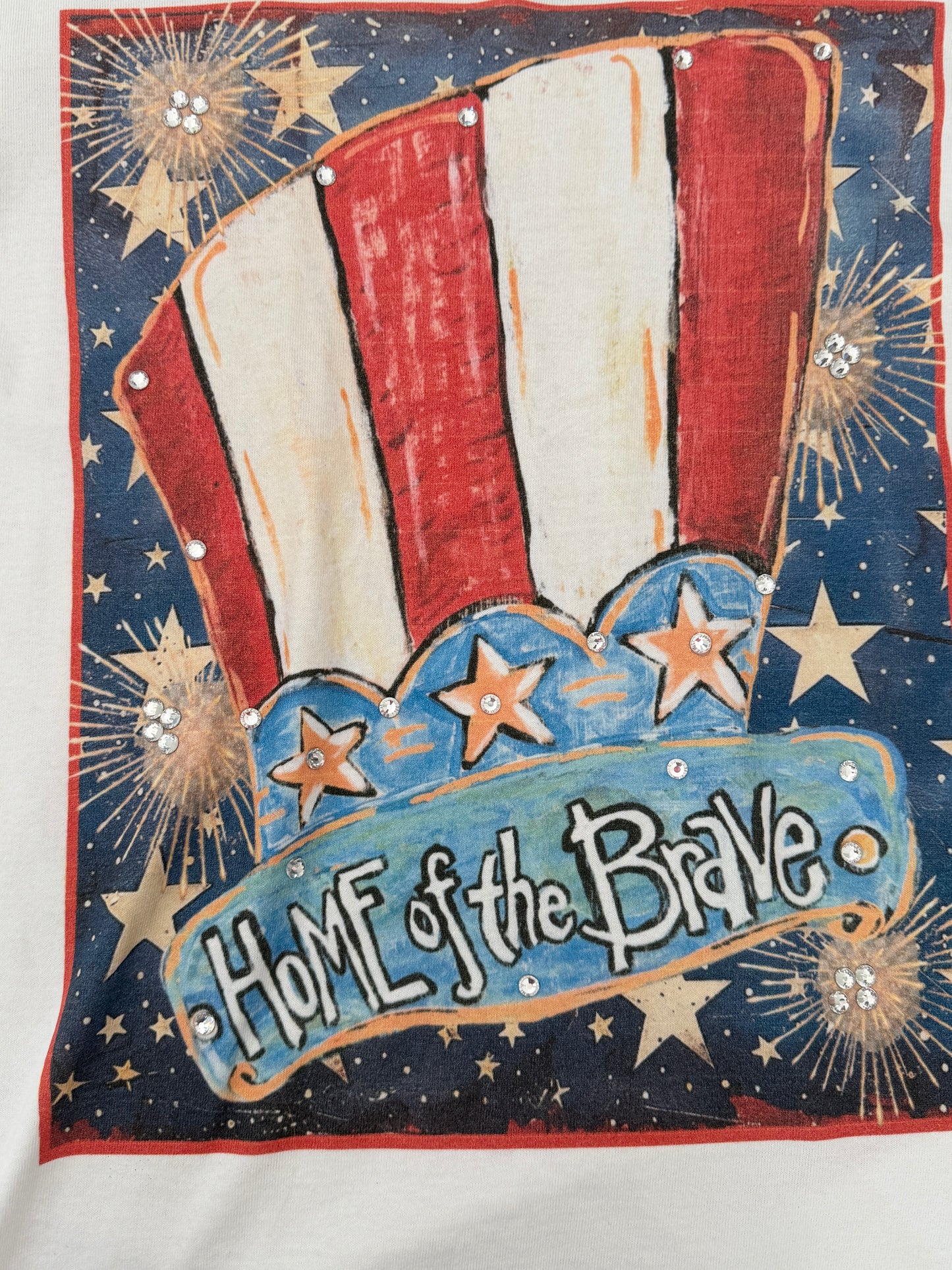 Home Of The Brave T-Shirt (Christy Cut) (No Bling) - ERR Original *Final Sale*