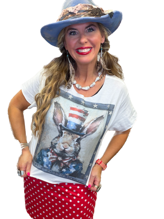 Yankee Doodle Dandy T-Shirt (Christy Cut) (No Bling) - ERR Original *Final Sale*