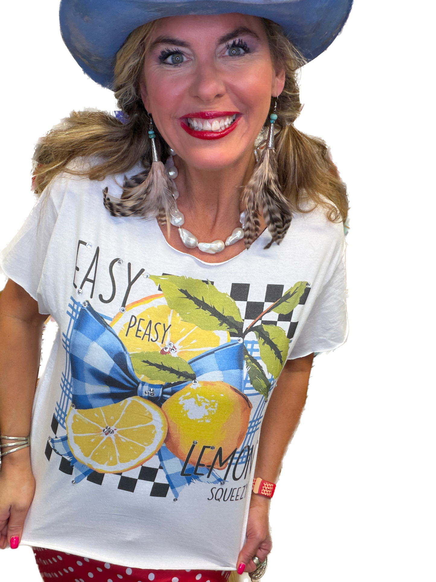Easy Peasy Lemon Squeezy T-Shirt (No Bling)  - ERR Original *Final Sale*