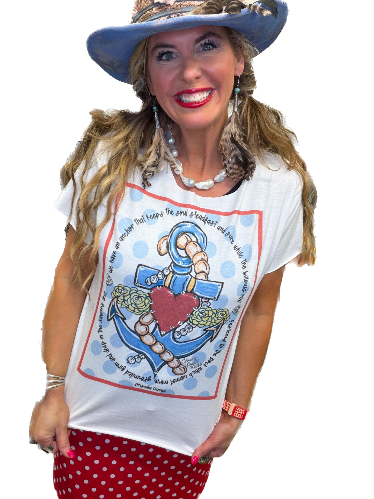 Anchor To My Soul T-Shirt (No Bling)  - ERR Original *Final Sale*