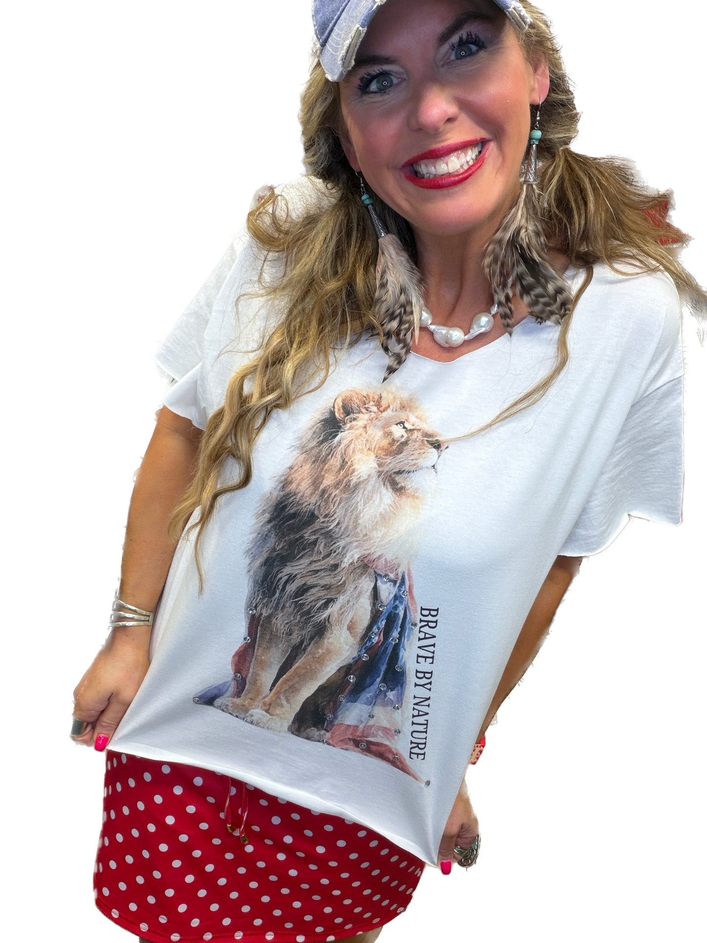 Brave By Nature T-Shirt (No Bling)  - ERR Original *Final Sale*