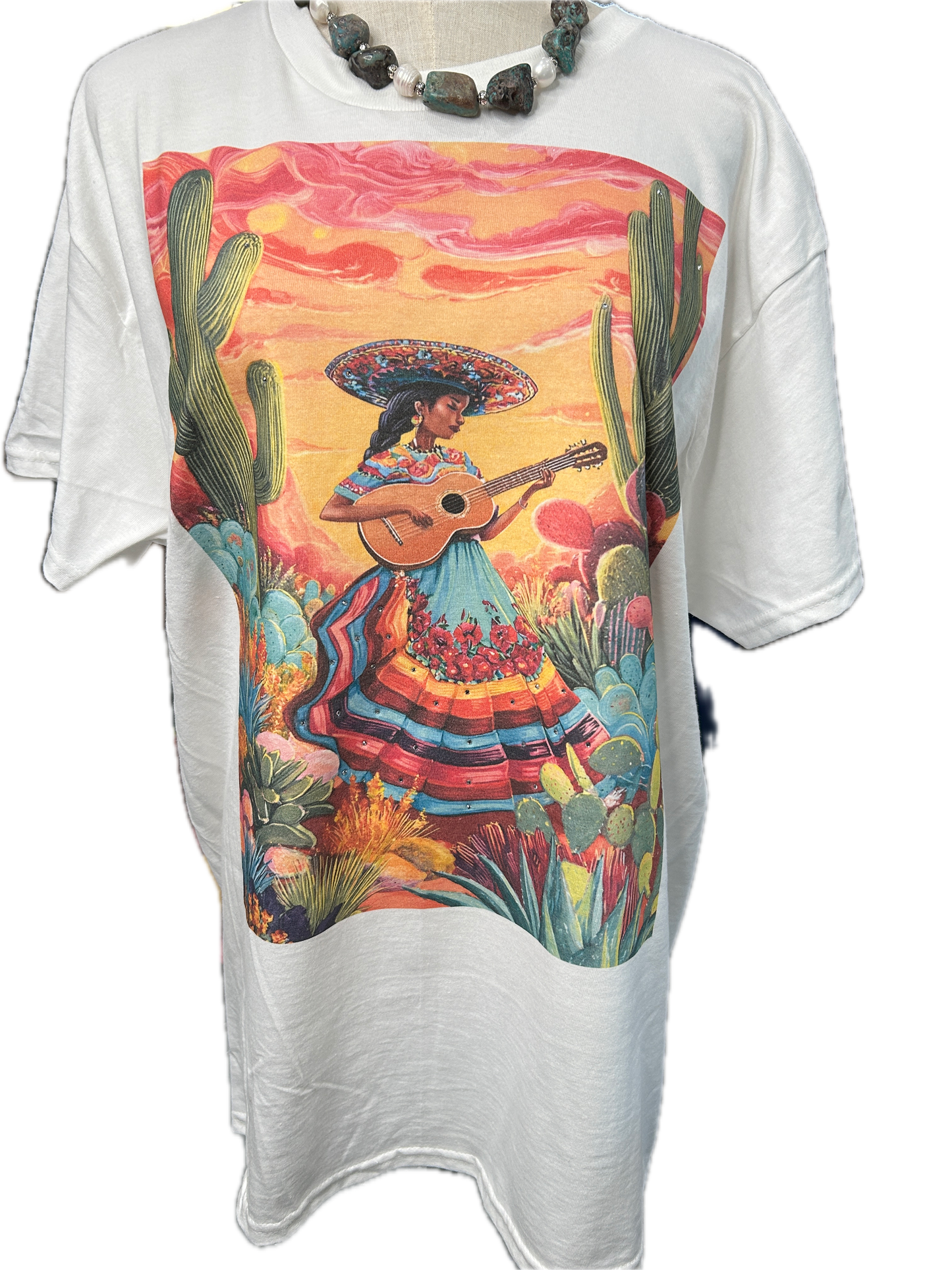 Sunset Guitar Solo T-Shirt- ERR Original *Final Sale*