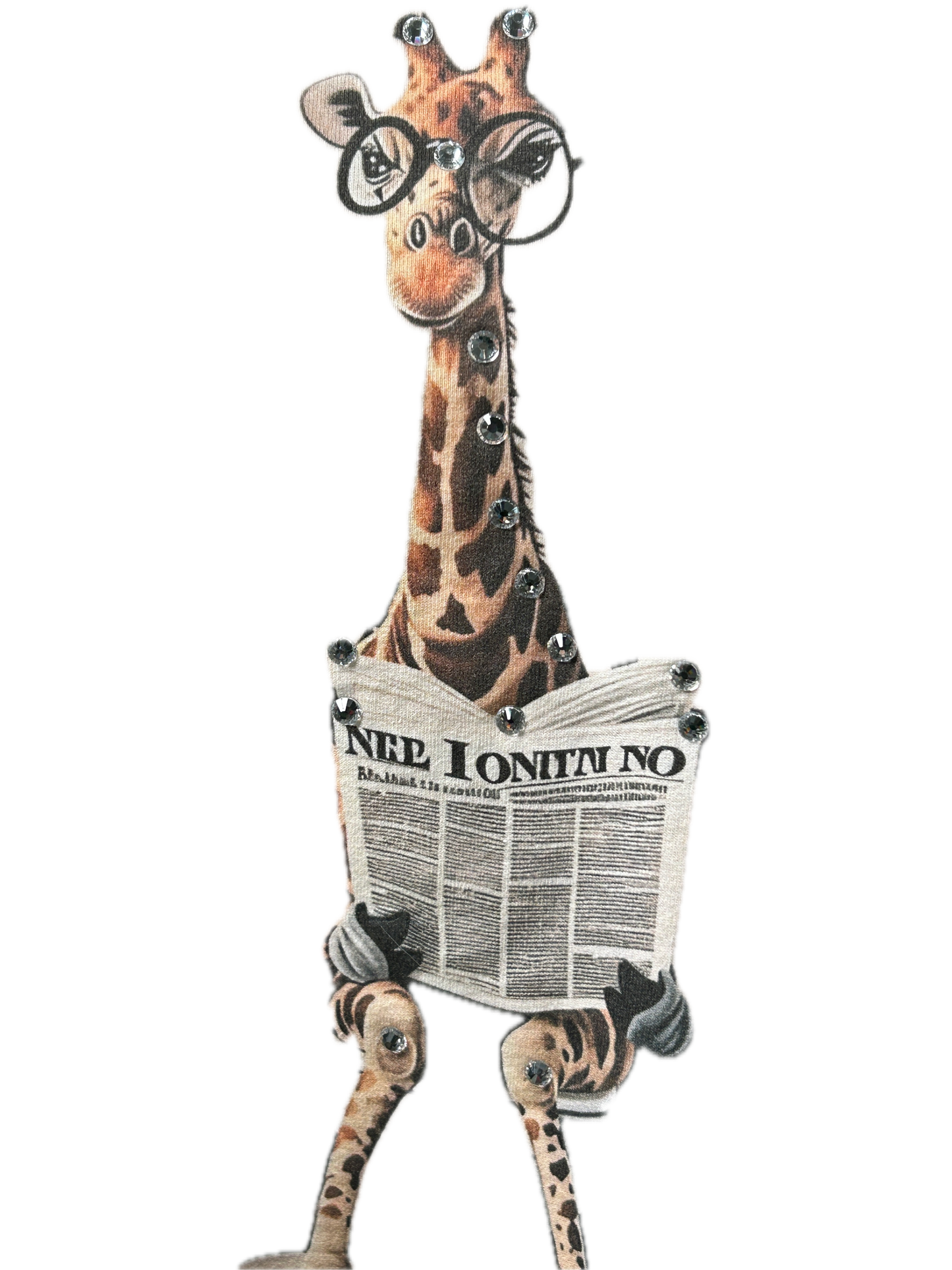 Gossip Column Giraffe T-Shirt- ERR Original *Final Sale*
