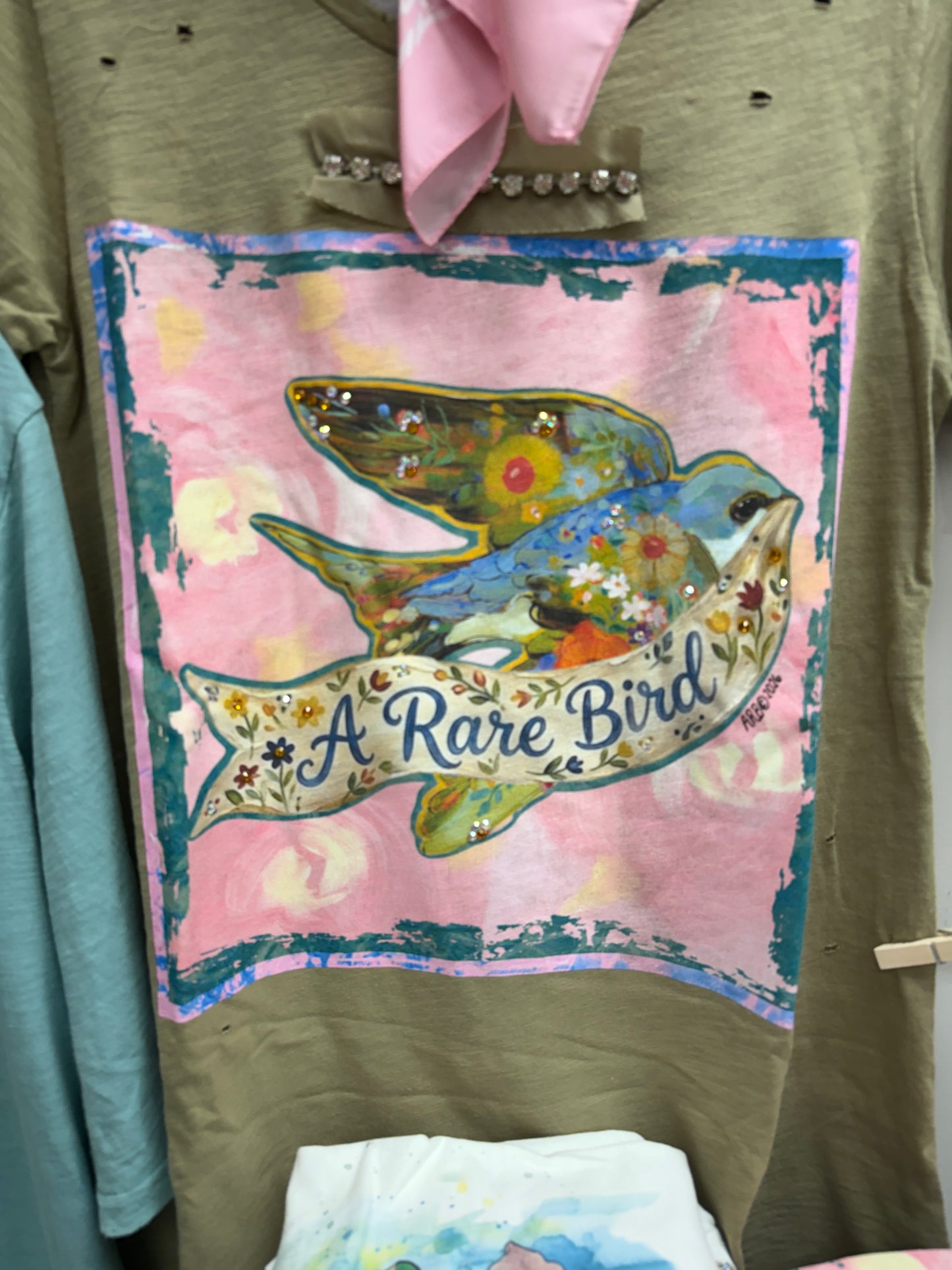 A Rare Bird- Birdie Rag Tee