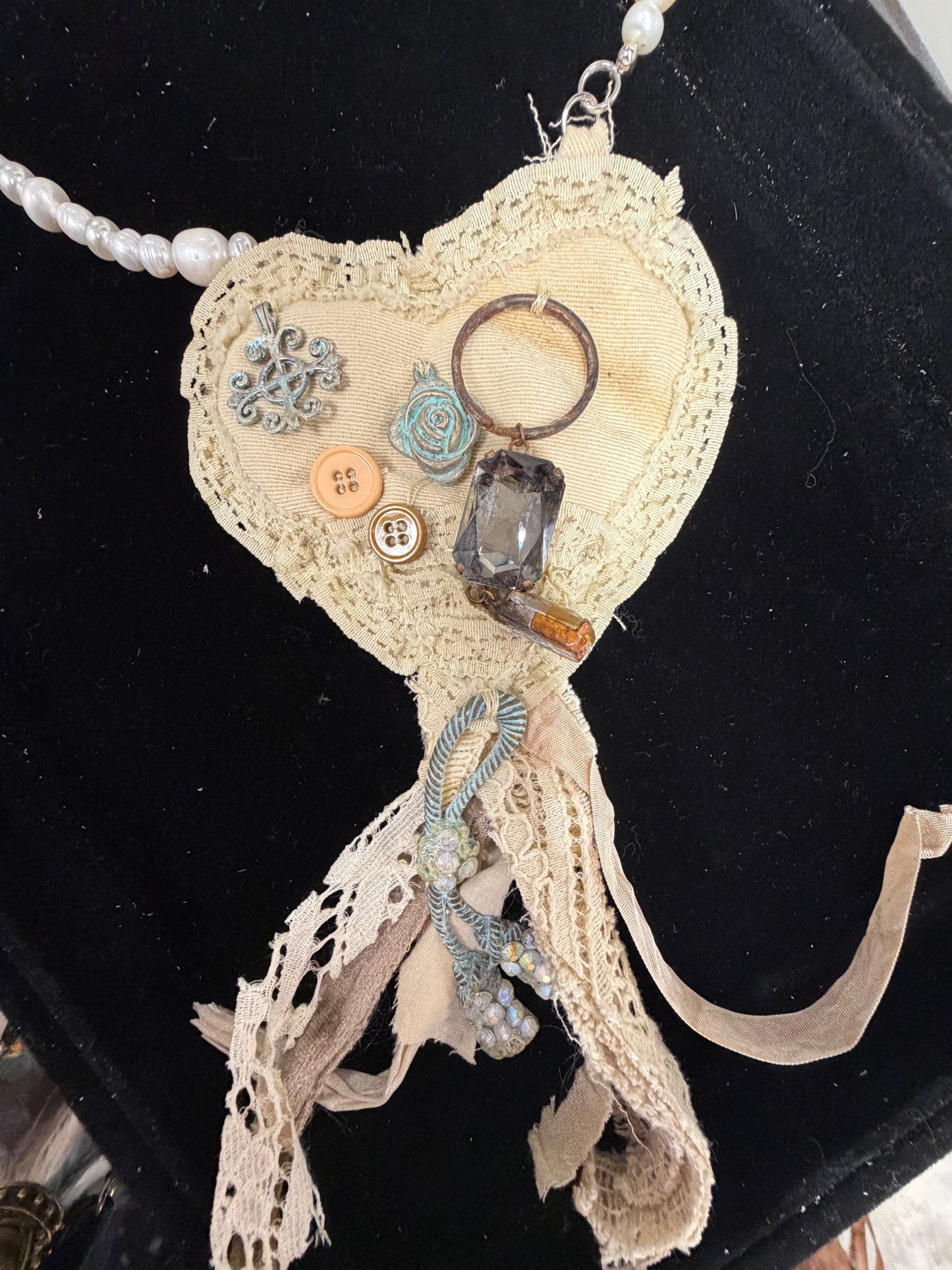 A Rare Bird- Prayer Pocket Necklace