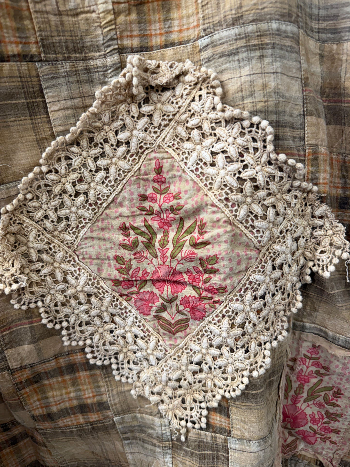 A Rare Bird- Honey Beige Floral Jacket