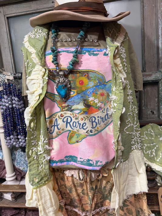 A Rare Bird- Birdie Rag Tee