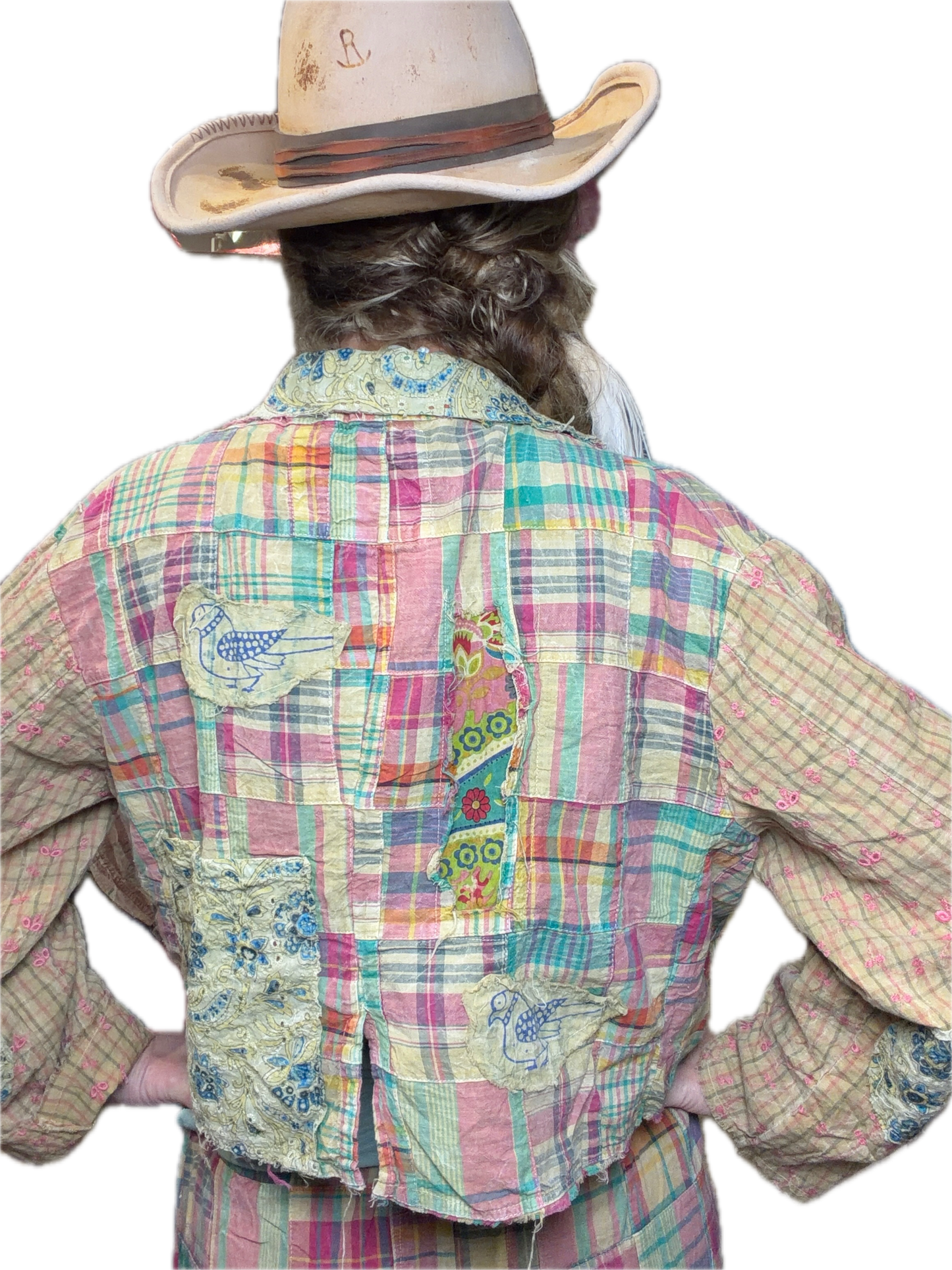 A Rare Bird- Pink Plaid Paradise Jacket