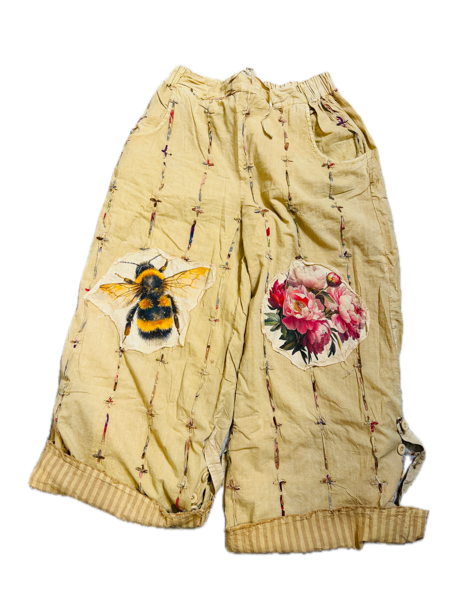 A Rare Bird- Bumblebee Rose Pants