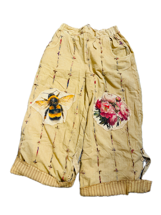 A Rare Bird- Bumblebee Rose Pants