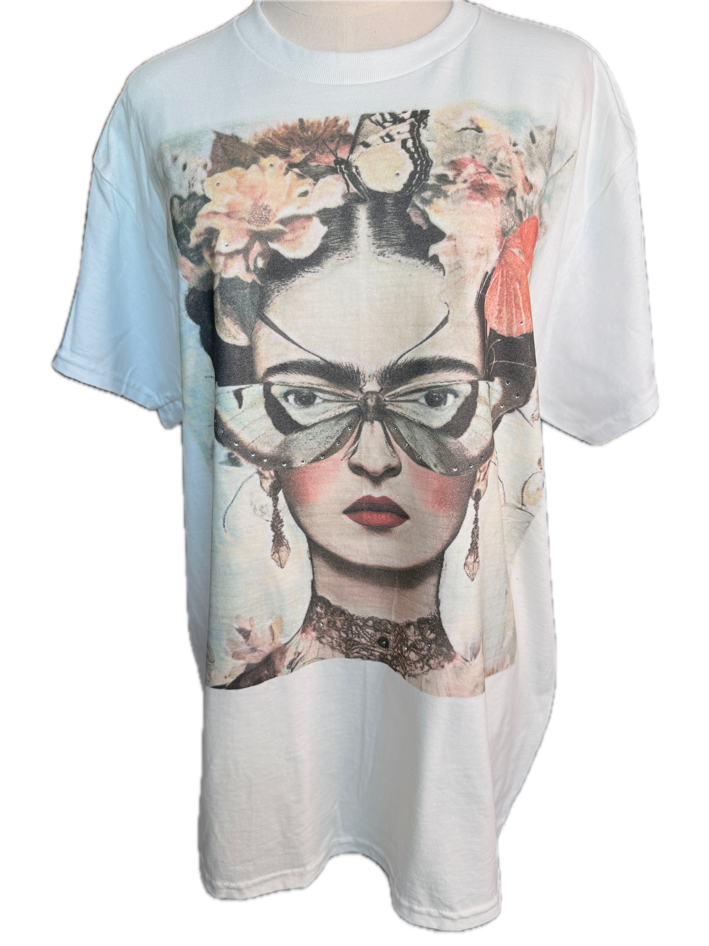 Frida Kahlo Butterfly T-Shirt- ERR Original *Final Sale*