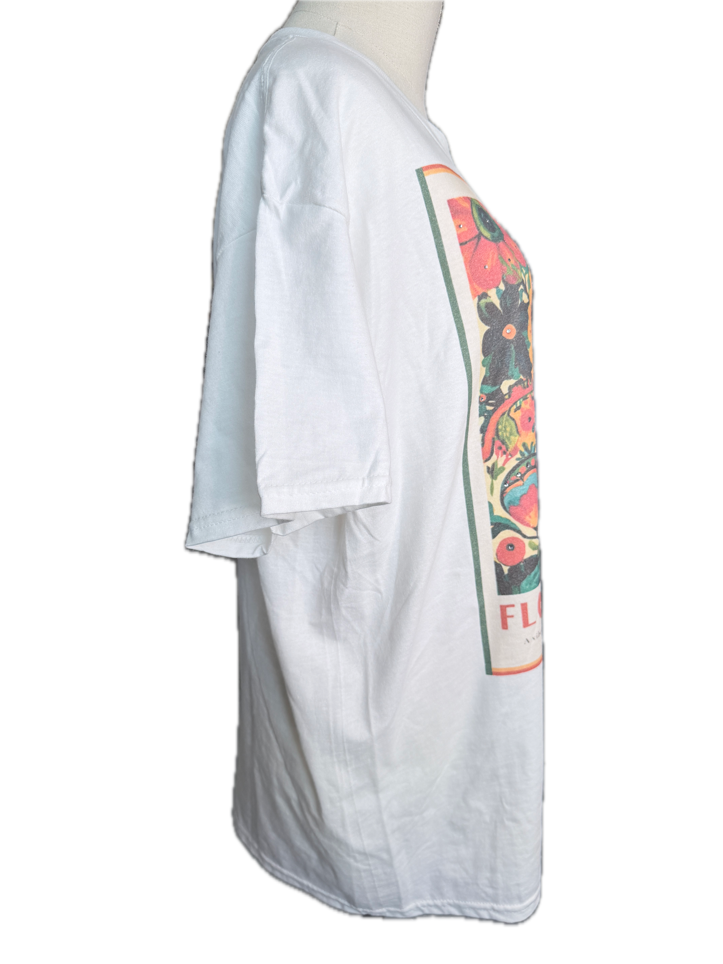 Flor Del Pueblo T-Shirt (Christy Style)- ERR Original *Final Sale*