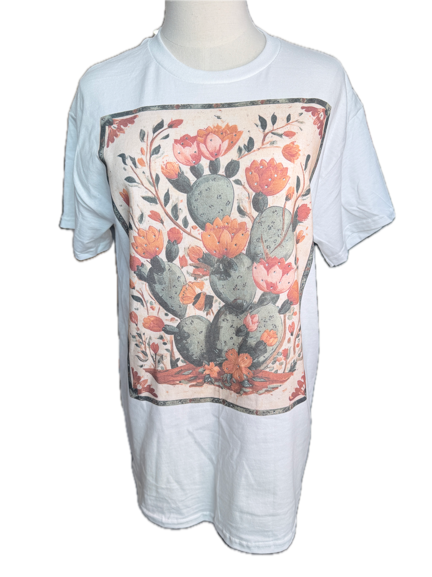 Blooming Cactus T-Shirt (Christy Style)