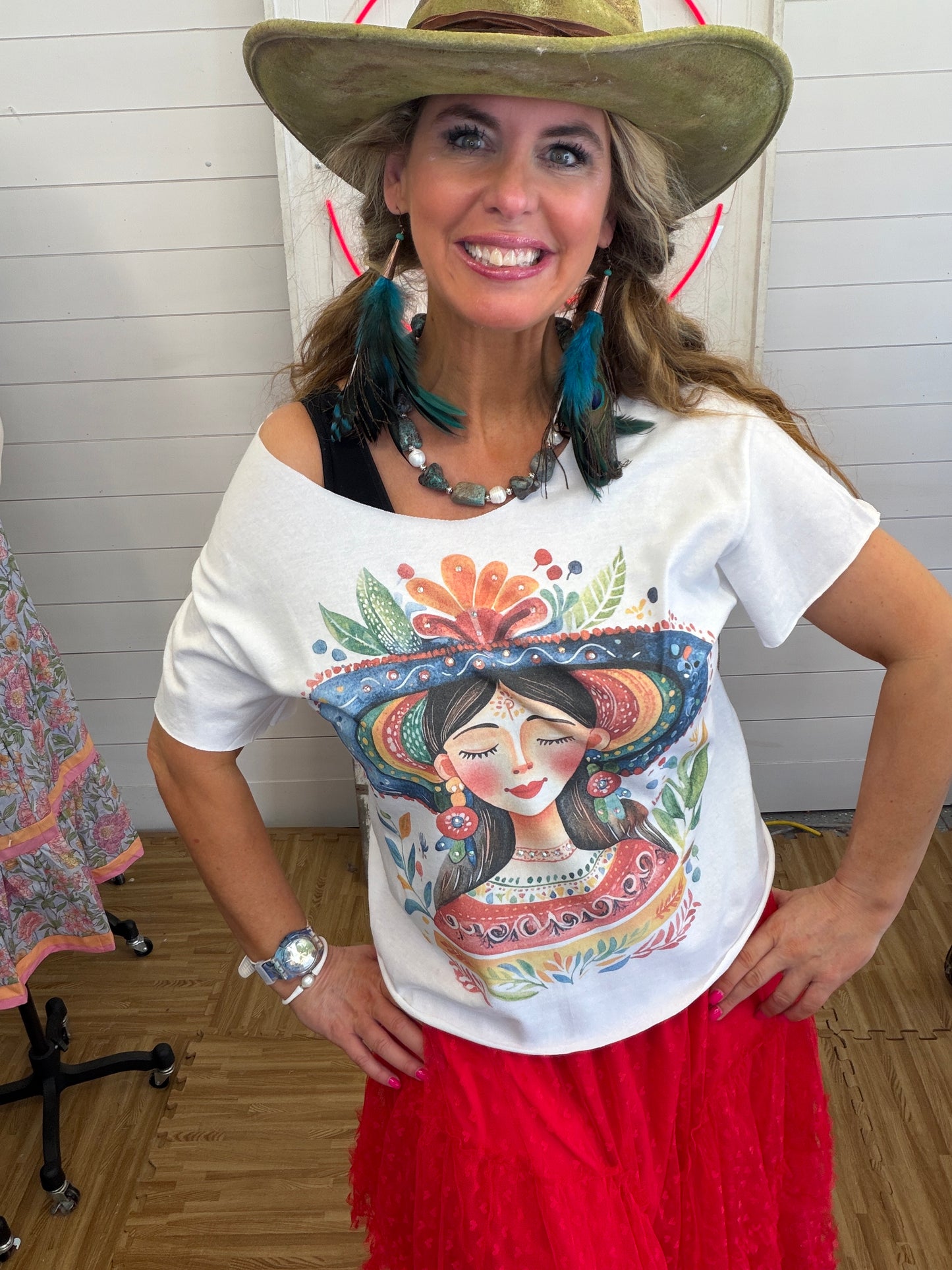 Serene Señorita T-Shirt (Christy Style) - ERR Original *Final Sale*