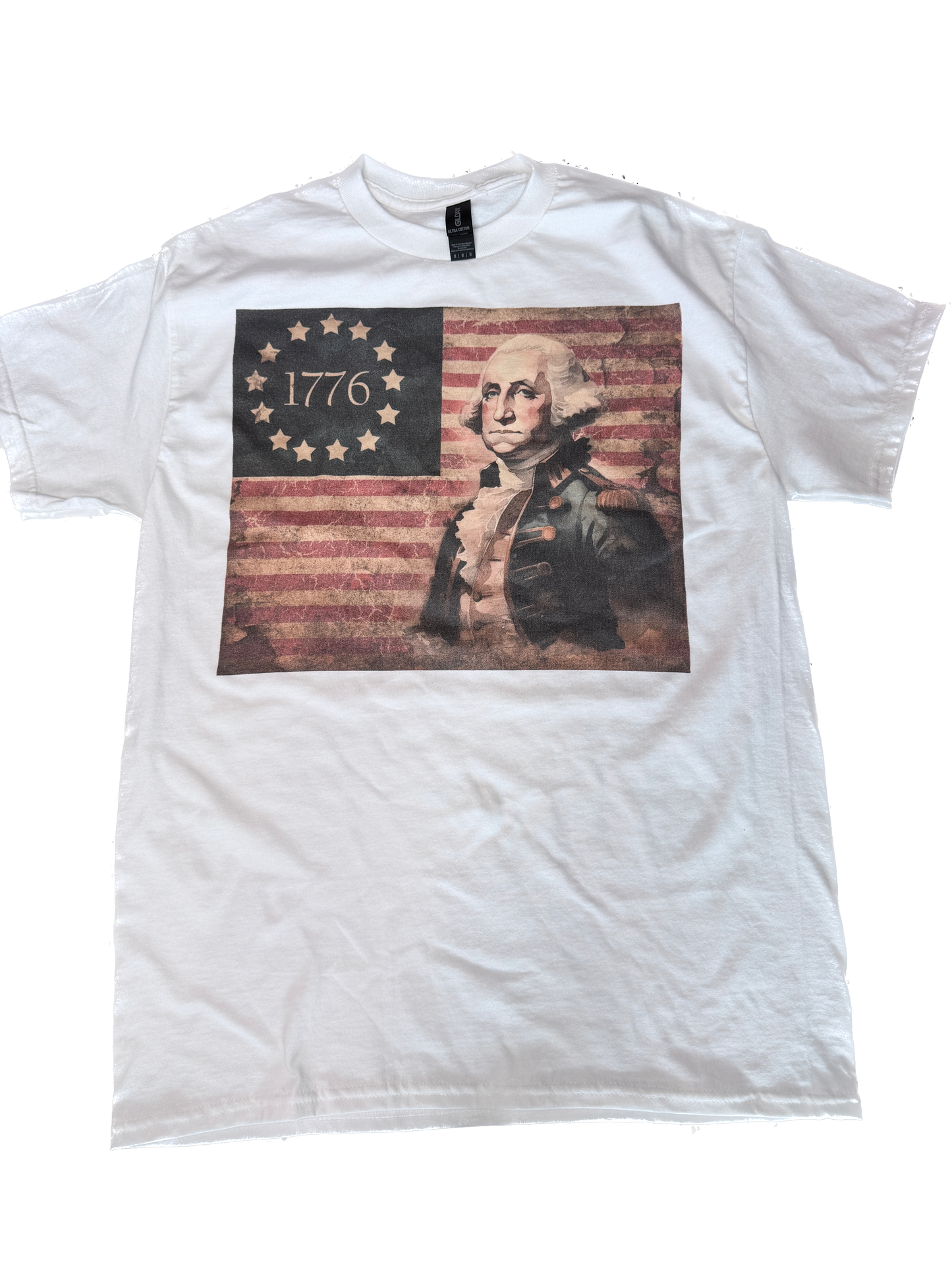 1776 George Washington T-Shirt  (Bling) - ERR Original *Final Sale*