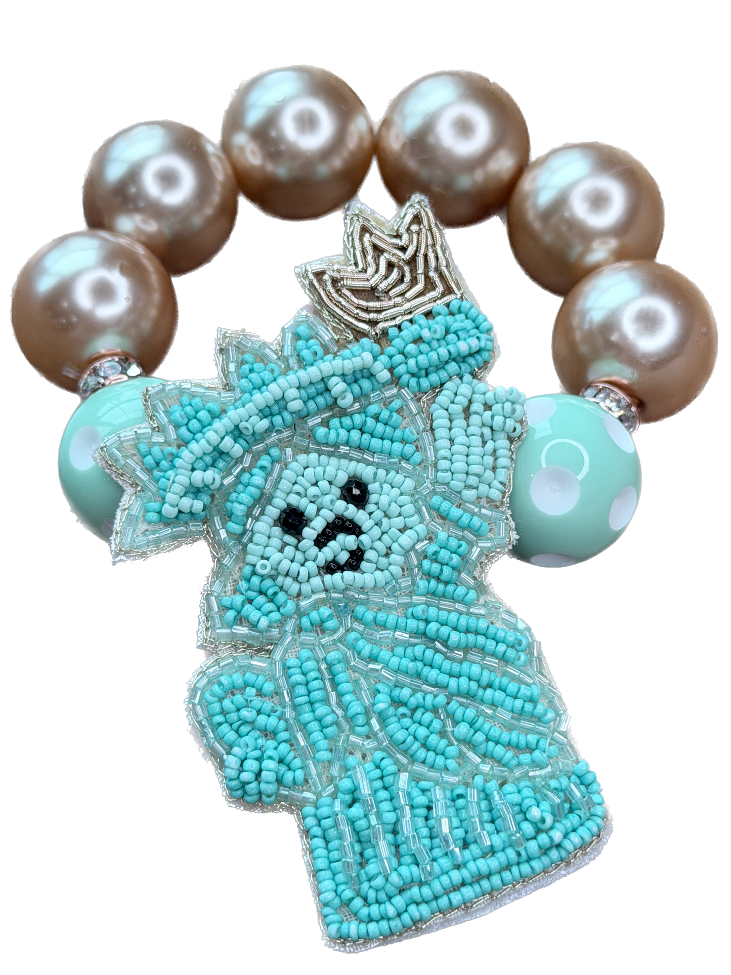 Lady Liberty Beaded Bracelet- ERR ORIGINAL