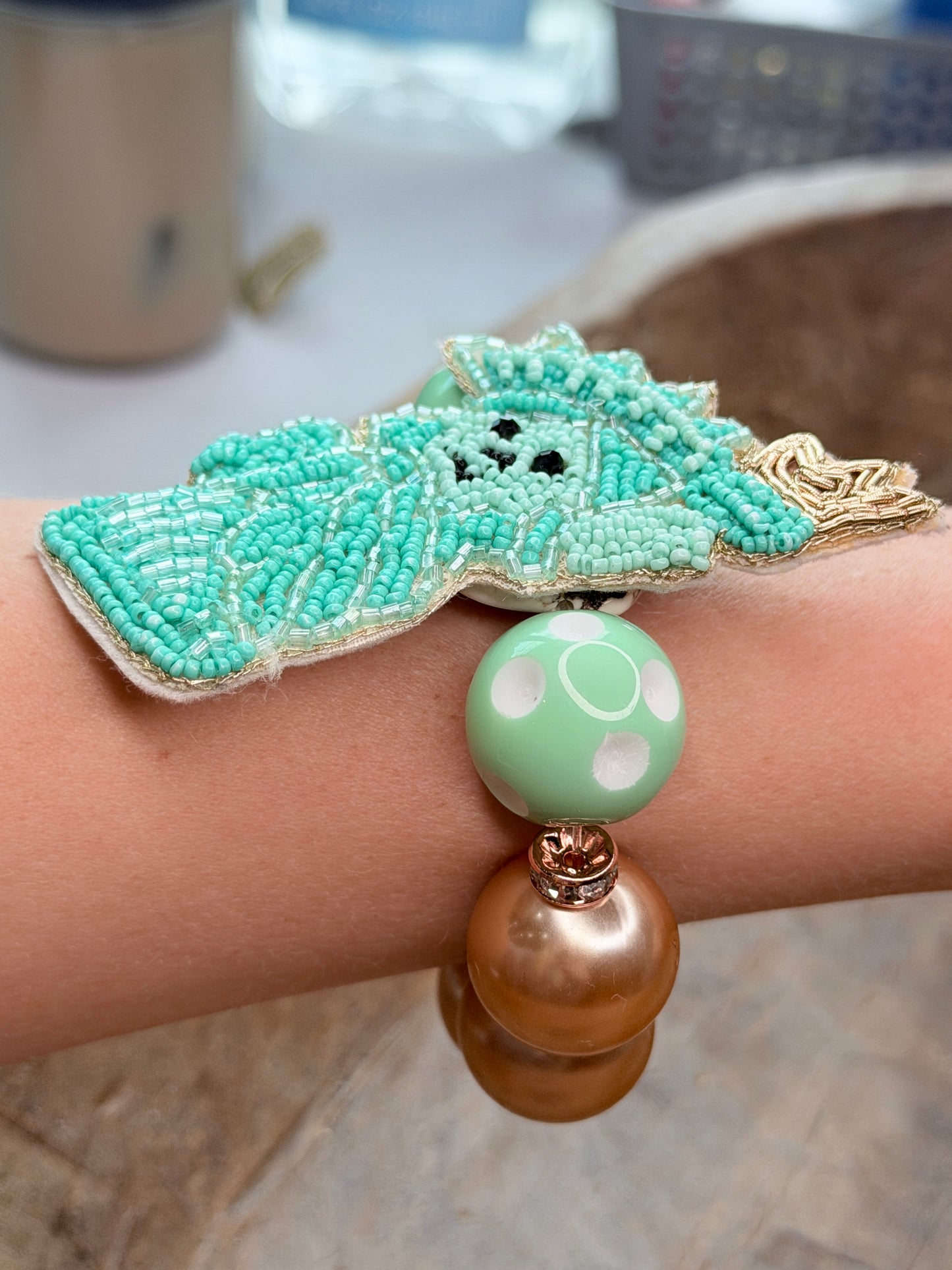 Lady Liberty Beaded Bracelet- ERR ORIGINAL