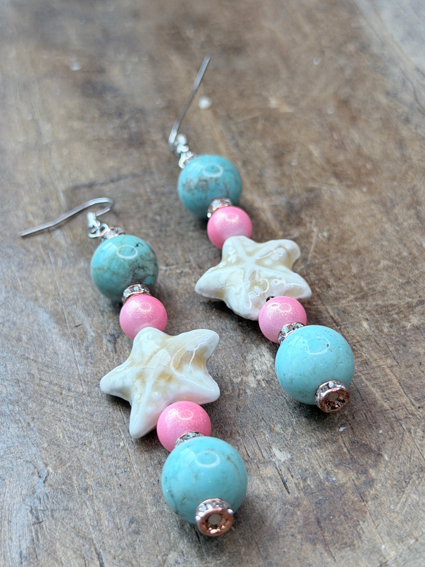 Starfish by the Sea Earrings