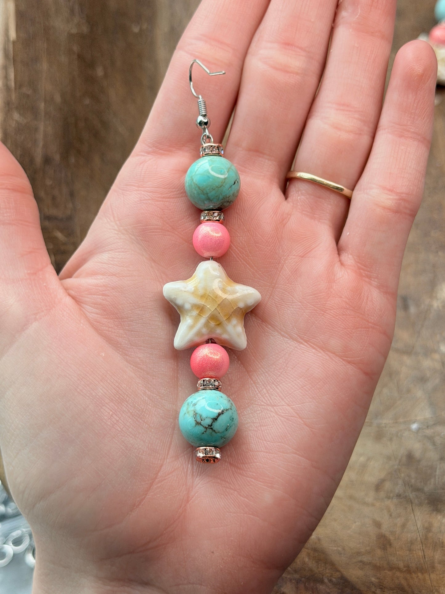 Starfish by the Sea Earrings