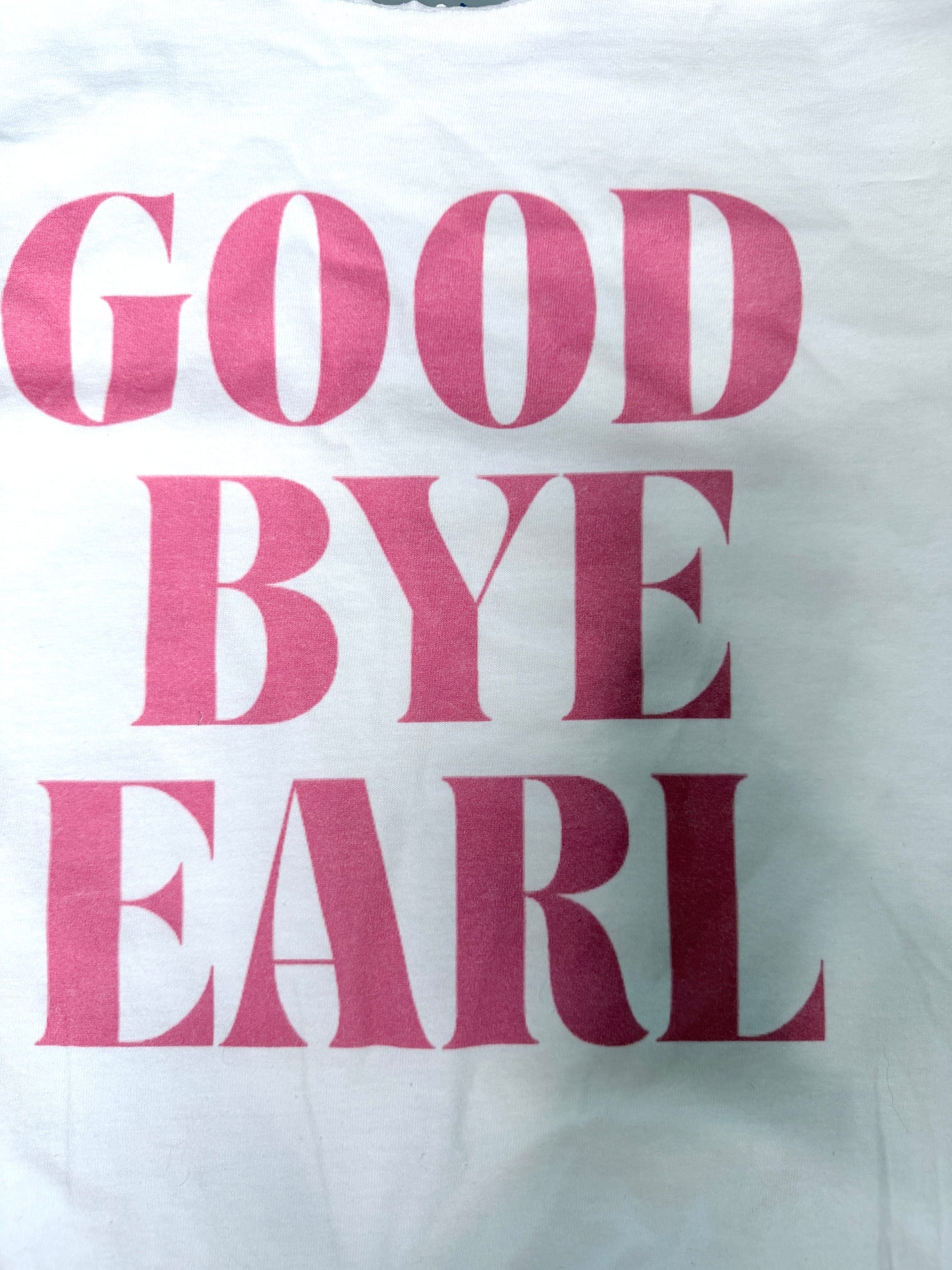 Goodbye Earl T-Shirt (Bling)  - Indigo Blue *Final Sale*