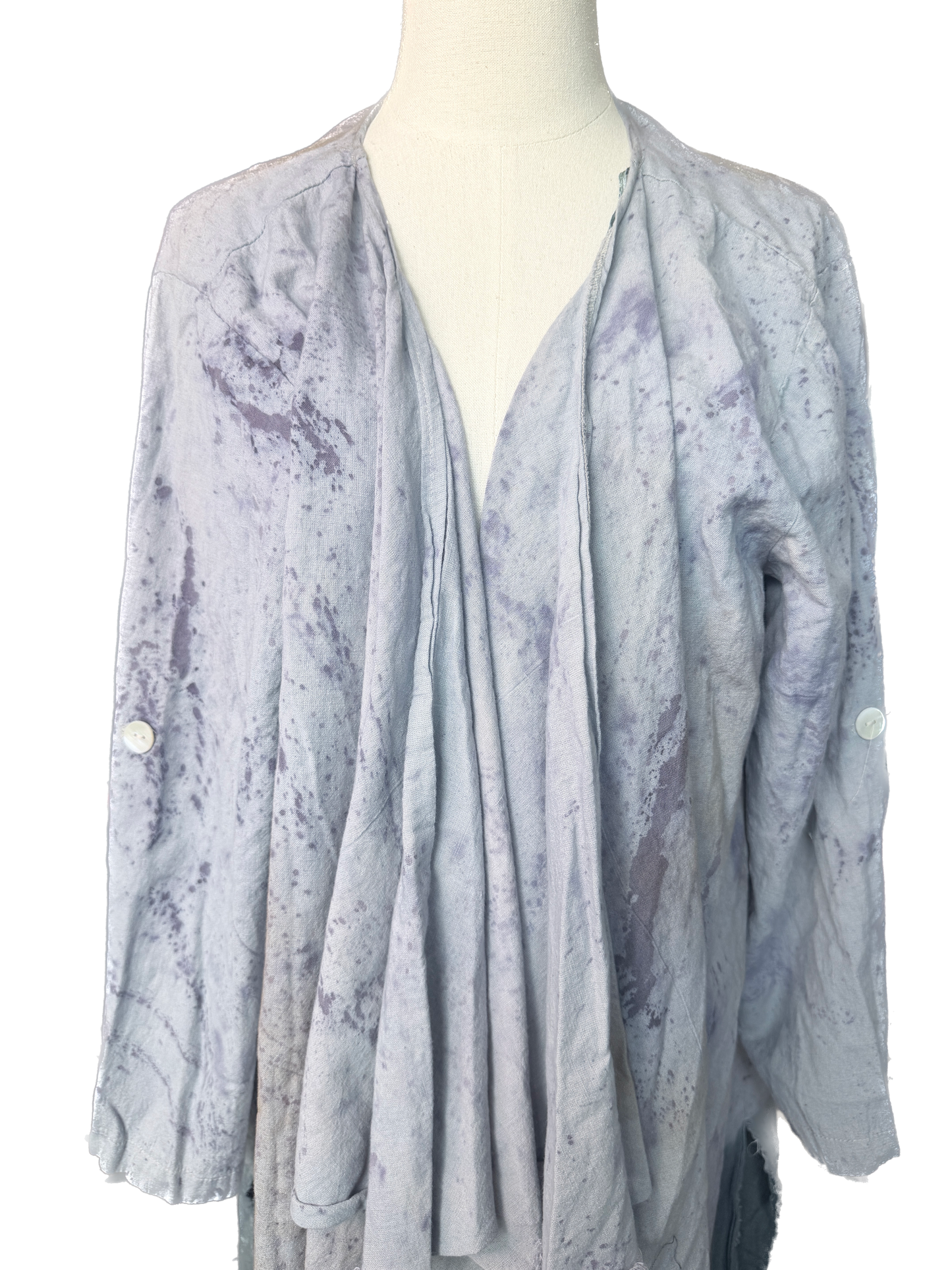 A Rare Bird- Dip Dye Gold Mandala Kimono *Final Sale*