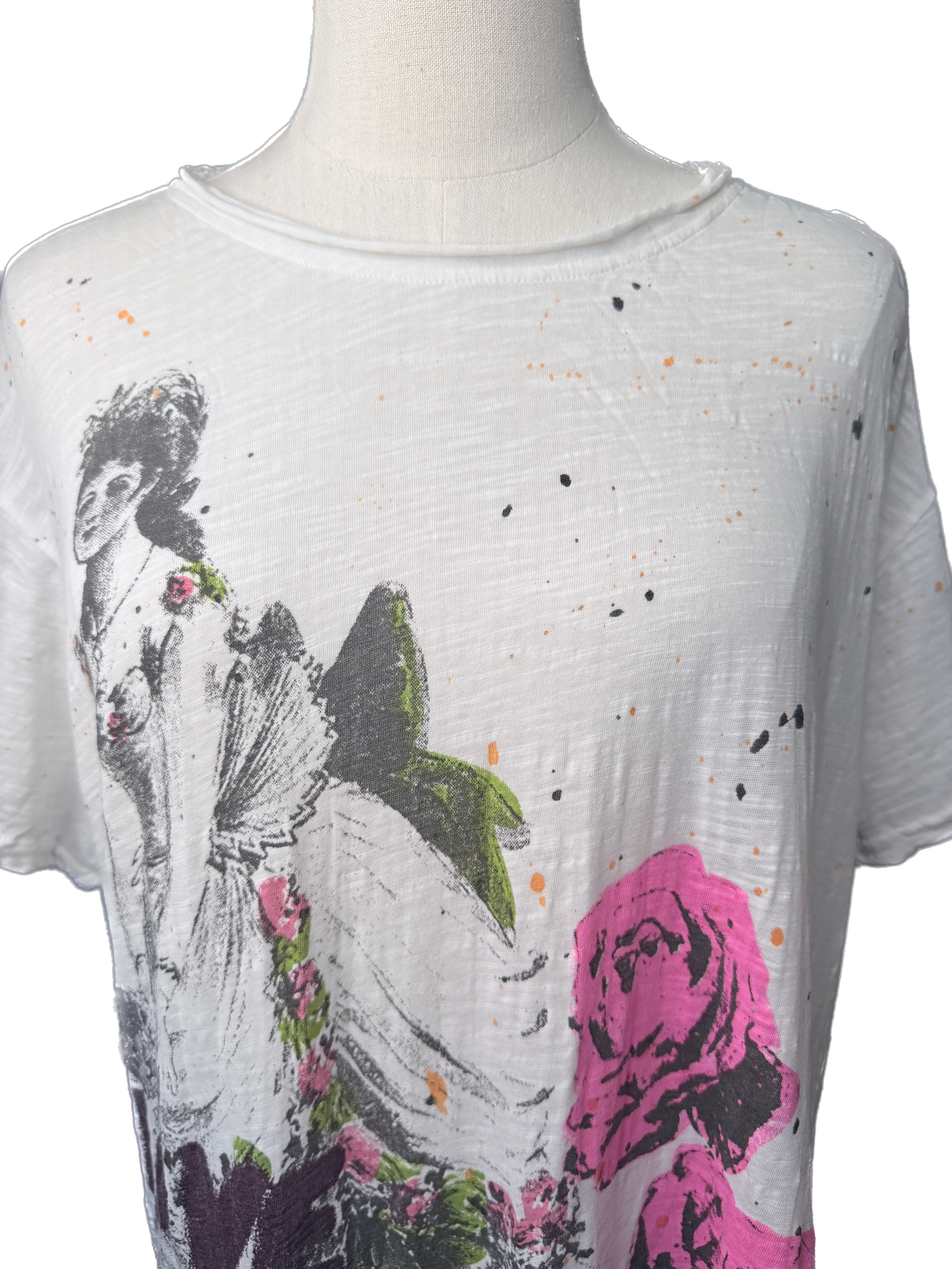 Jaded Gypsy- Worn and Weathered Tee (Love Rule)