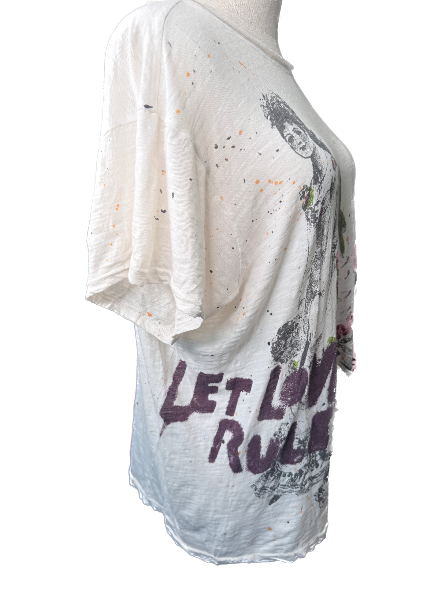 Jaded Gypsy- Worn and Weathered Tee (Love Rule)