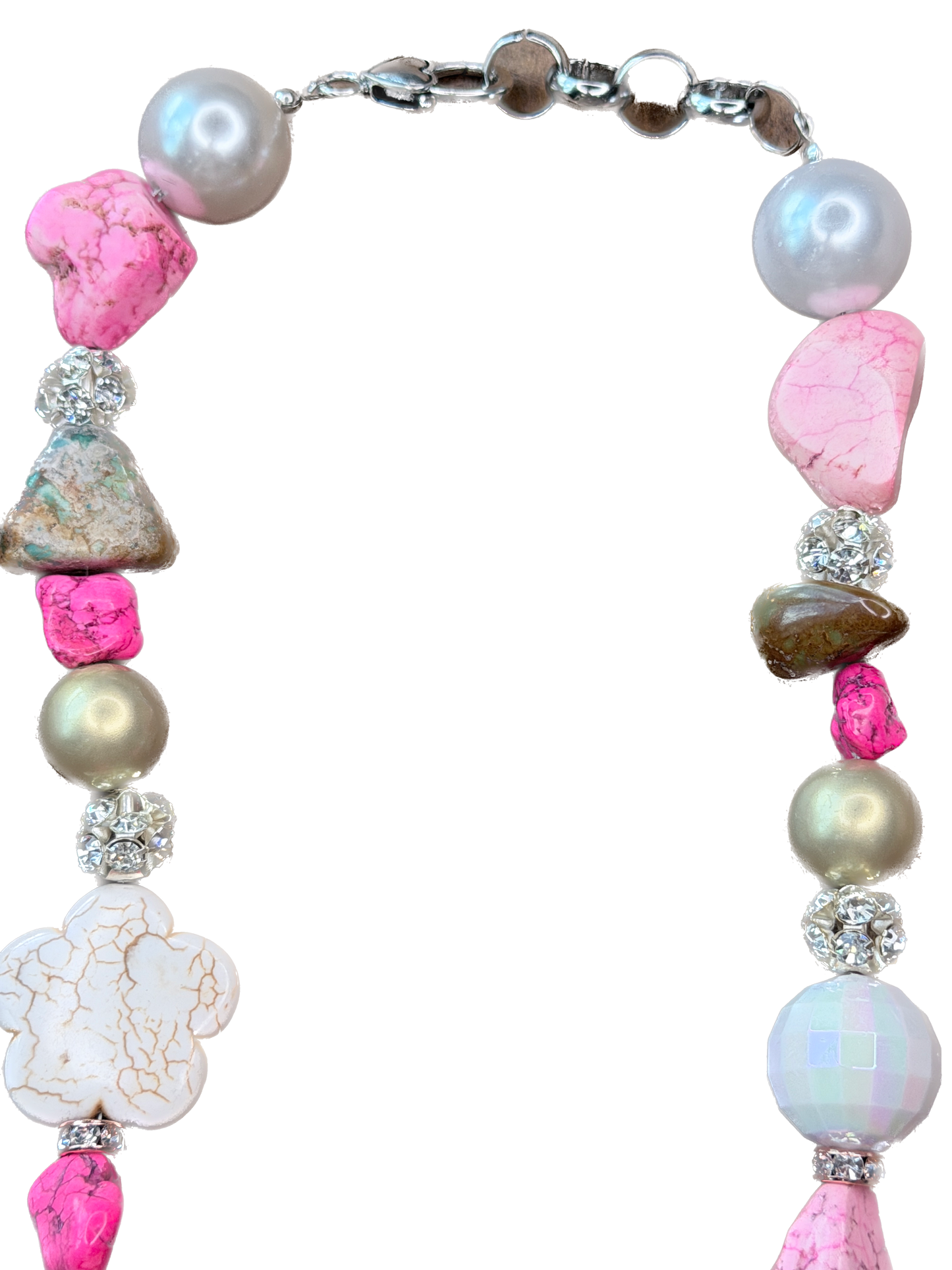 Cotton Candy Kisses Necklace - Indigo Blue