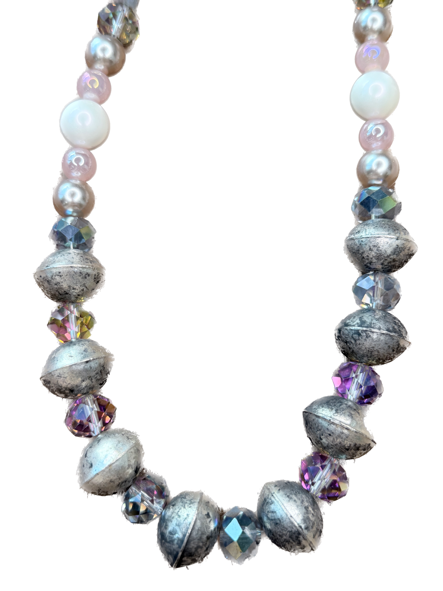 A Rare Bird- Pink Moonbeam Sparkle Necklace