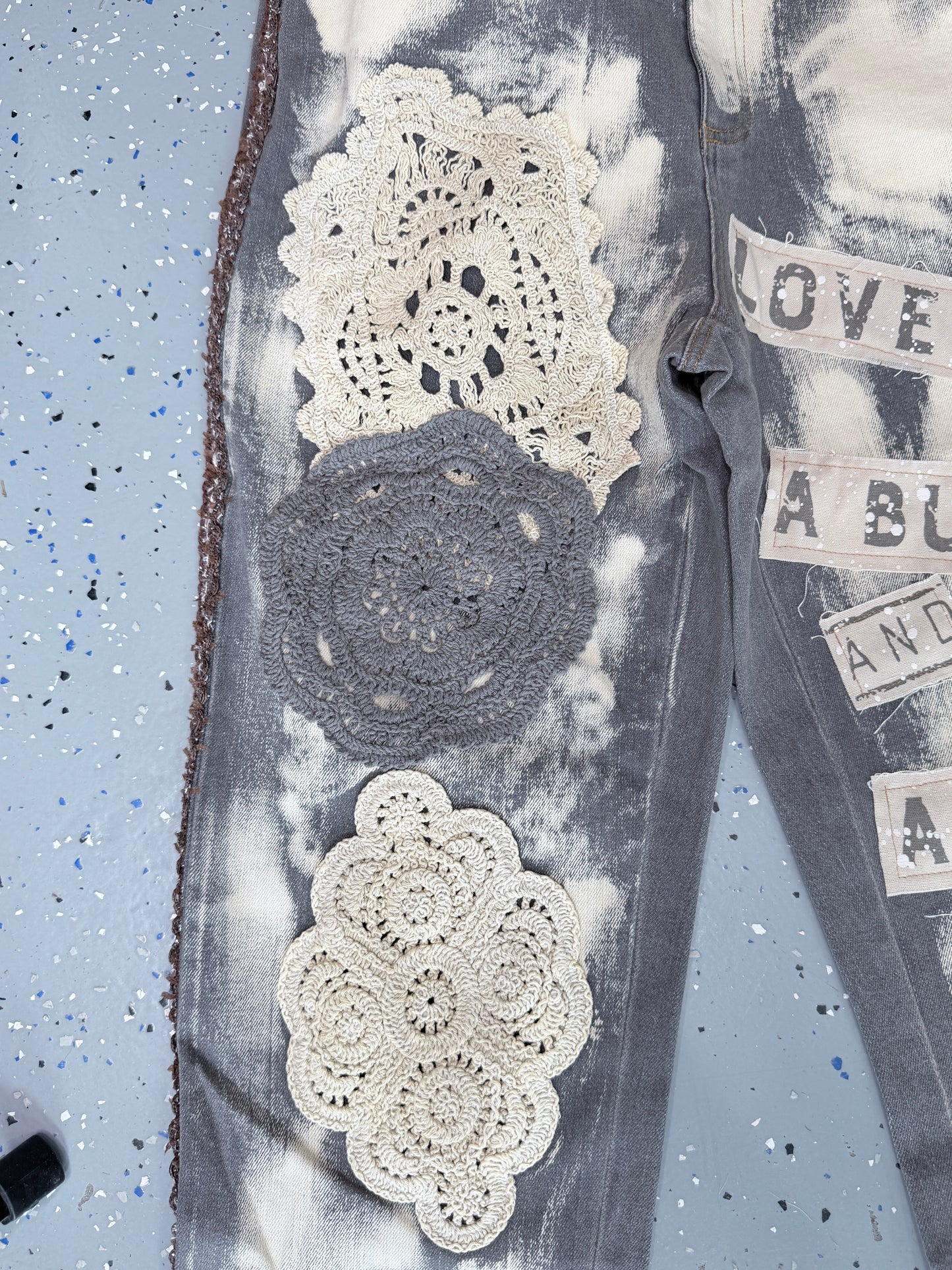 Jaded Gypsy- Heart Full Of Love Jeans (Vintage Black)