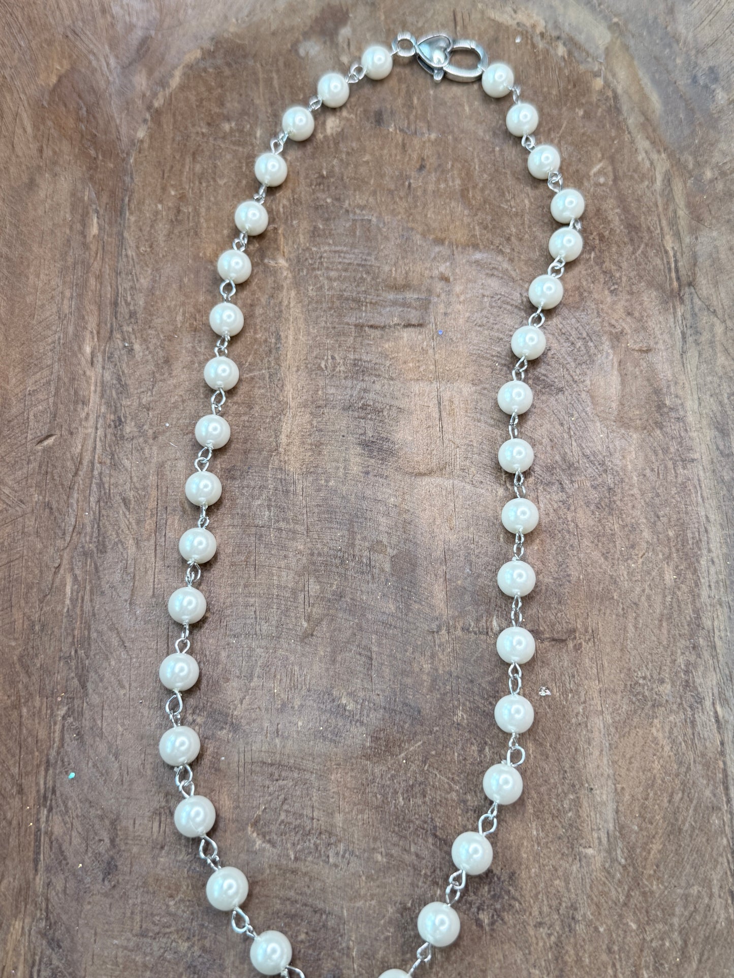 Tibetan Silver Turquoise and Bumble Bee Jasper Necklace