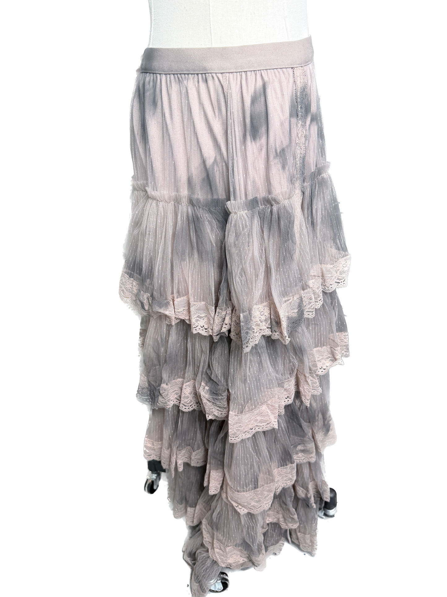 SALE Jaded Gypsy- True Romance Skirt (Charcoal) *Final Sale*