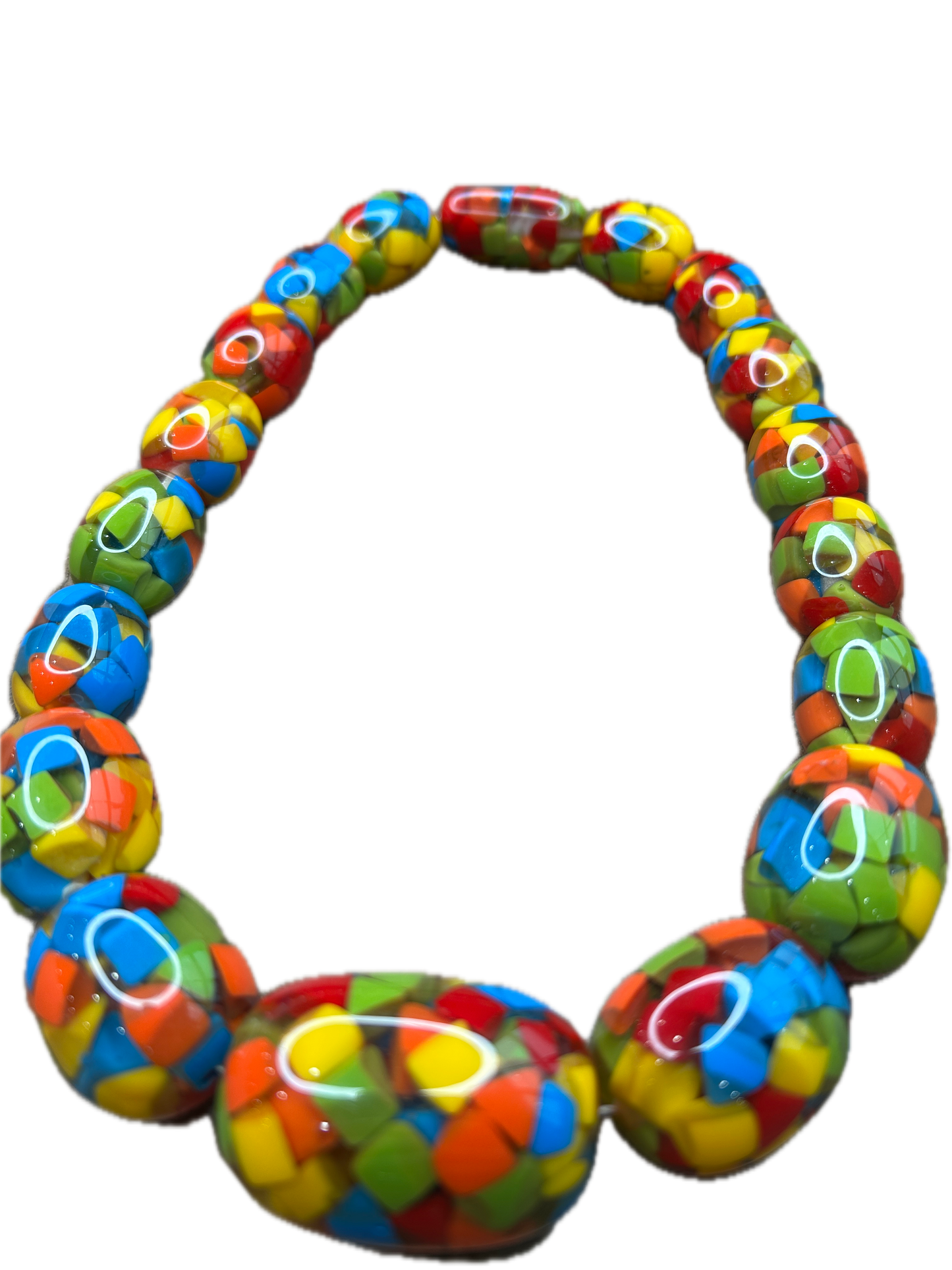 Rainbow Chip Necklace