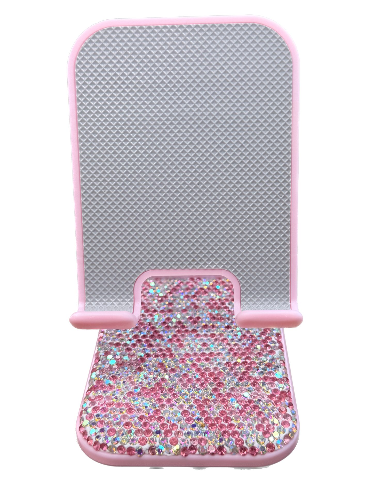 PREORDER Rhinestone Desktop Phone Stand (Pink) *Final Sale*