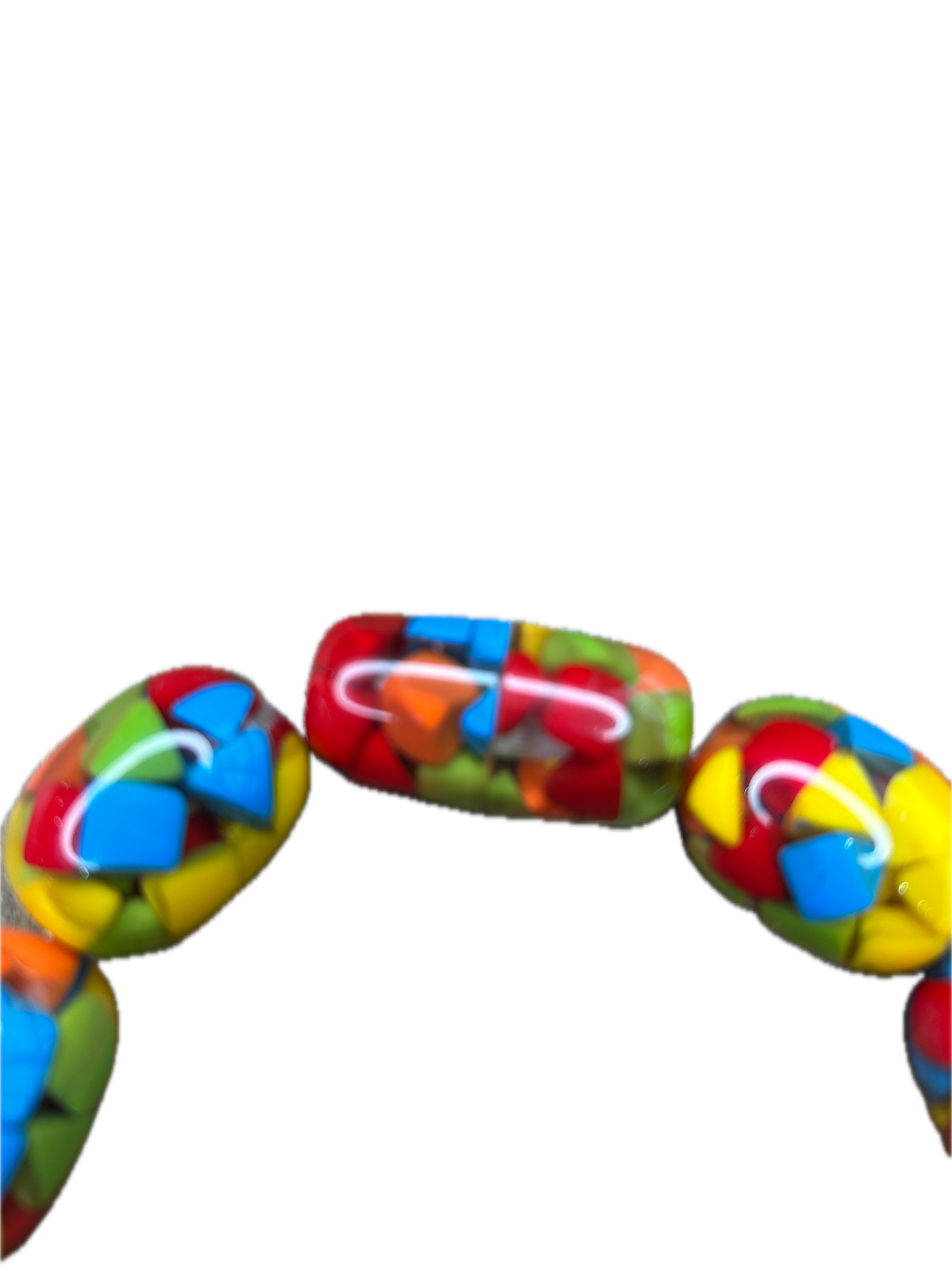 Rainbow Chip Necklace