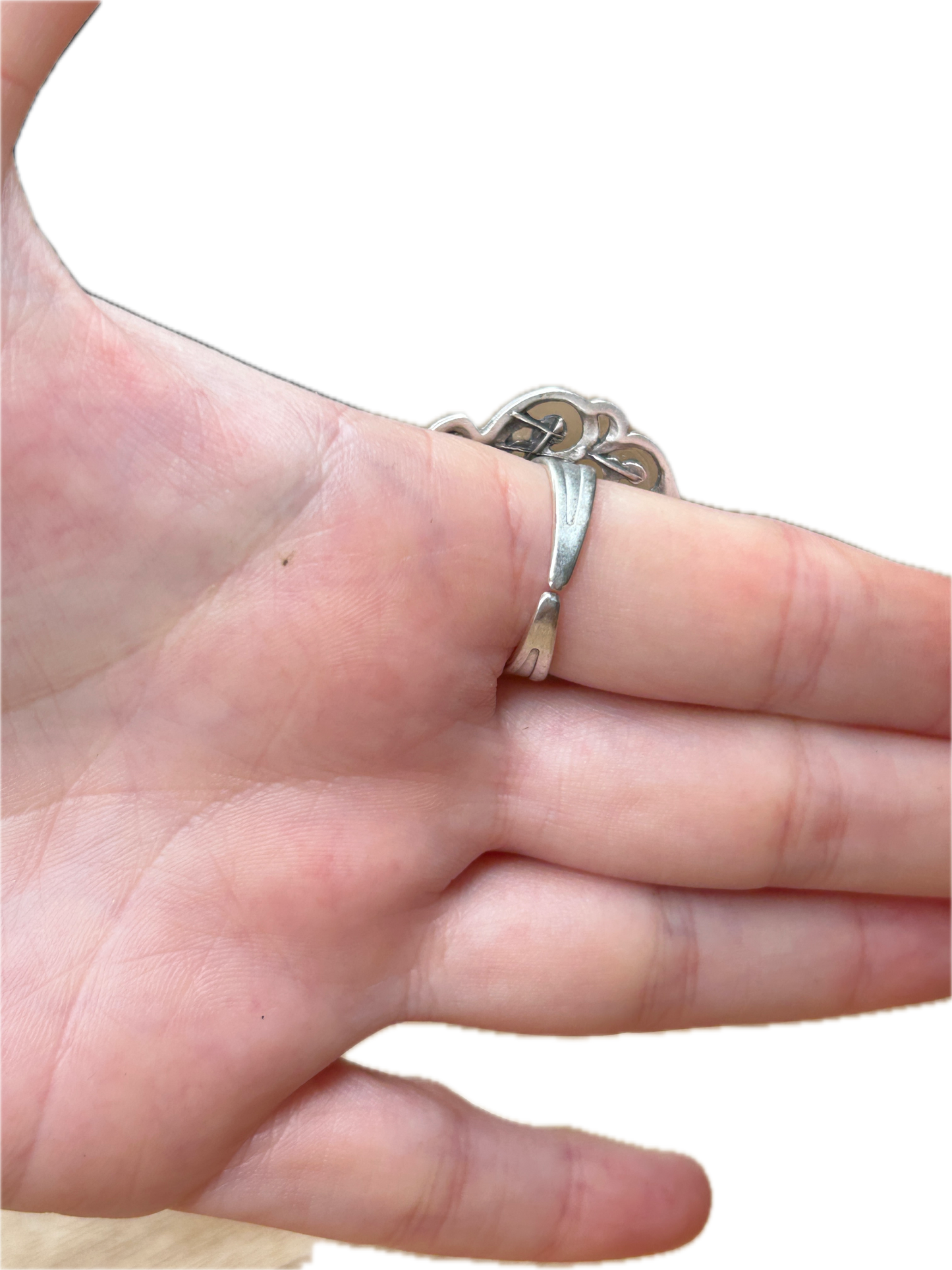 Metal Heart Ring