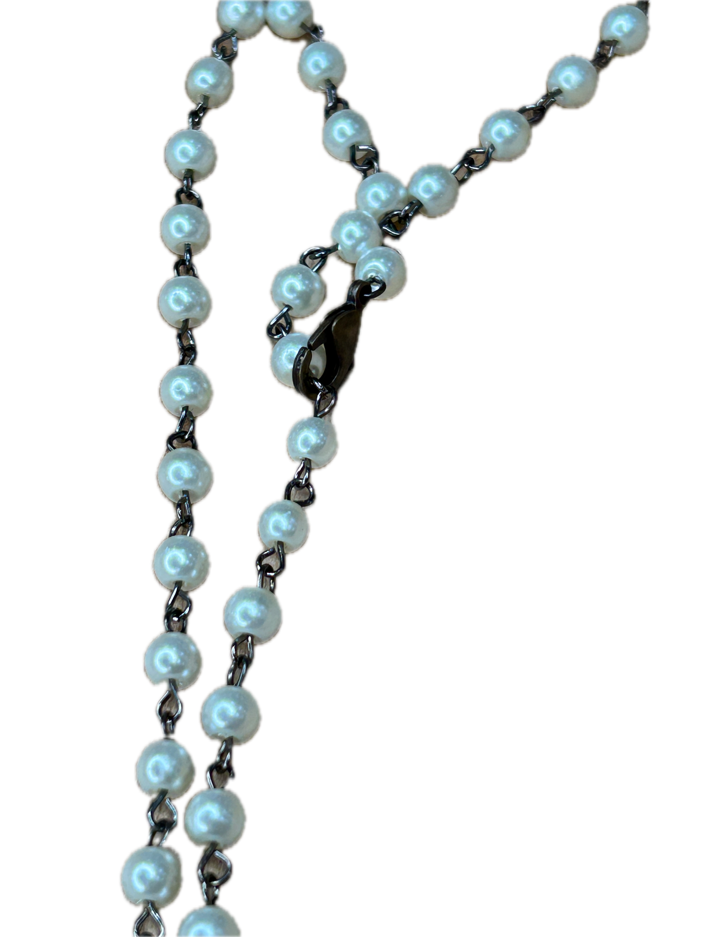 Medium-Sized Soldered Quartz Necklace
