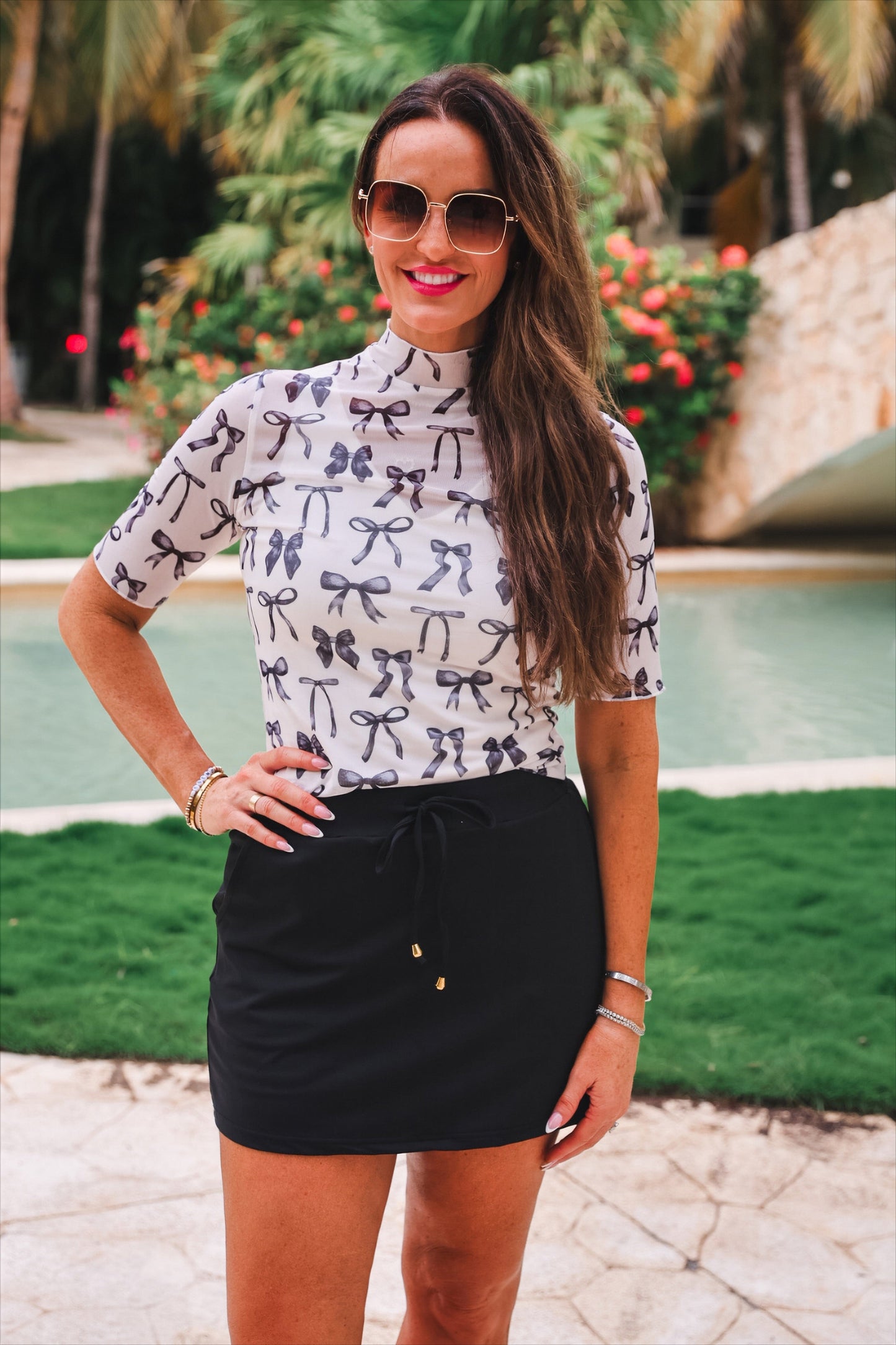 - After Dark Black Skort *Final Sale*