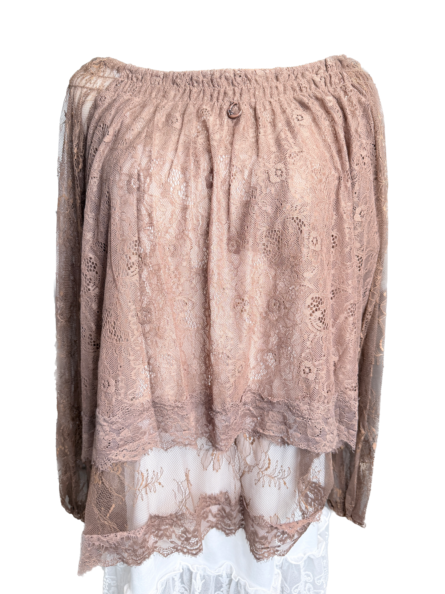 Jaded Gypsy- Stardust Love Coverlet (Chocolate) *Final Sale*