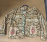 A Rare Bird- Honey Beige Floral Jacket