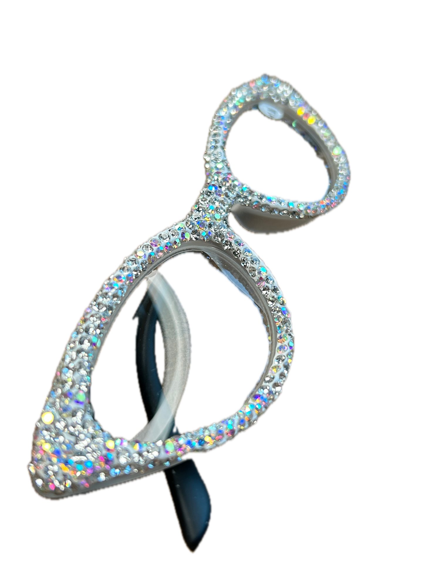 Bedazzled Glasses (Black and White)