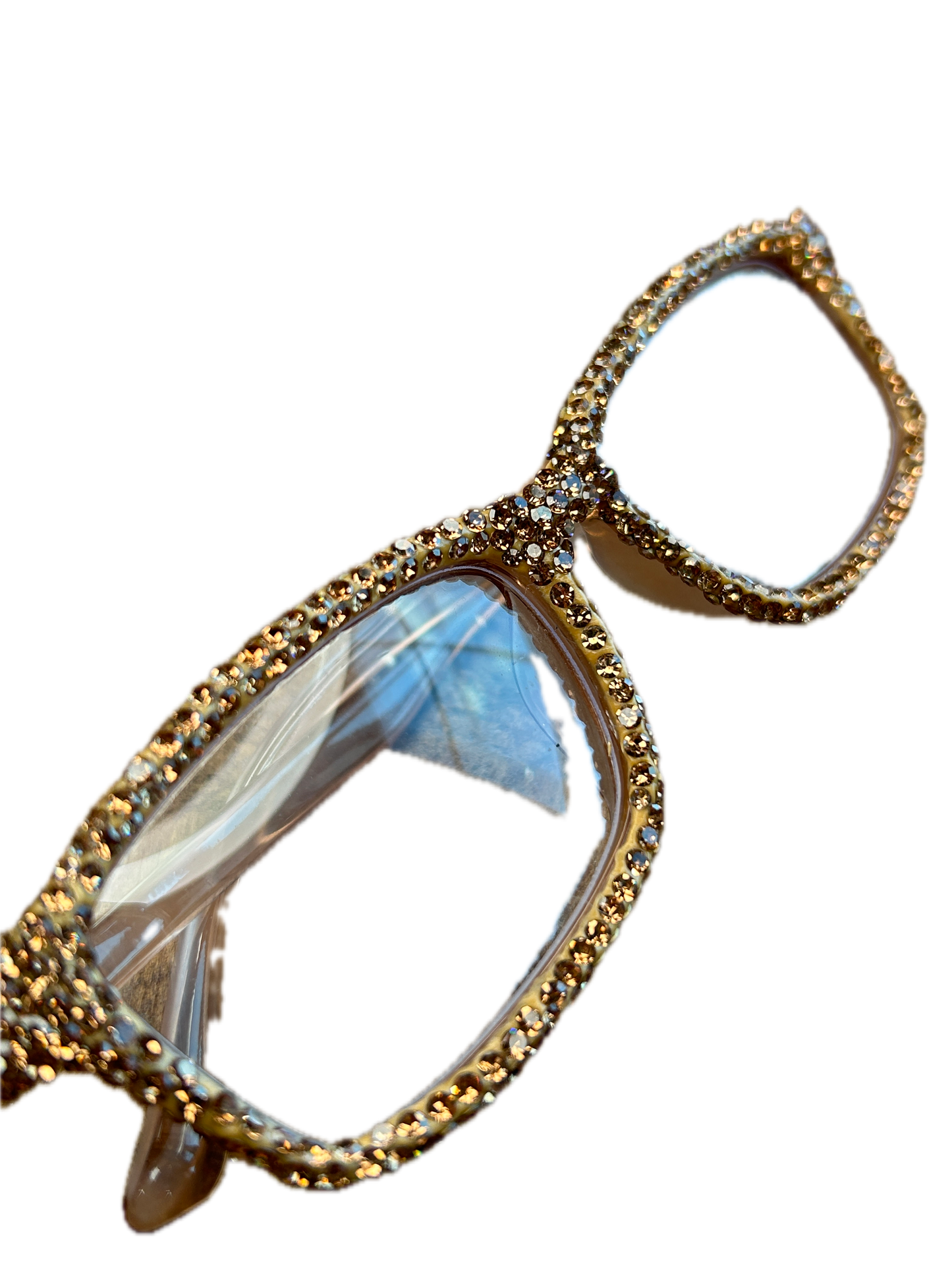Bedazzled Glasses (Rose Gold)