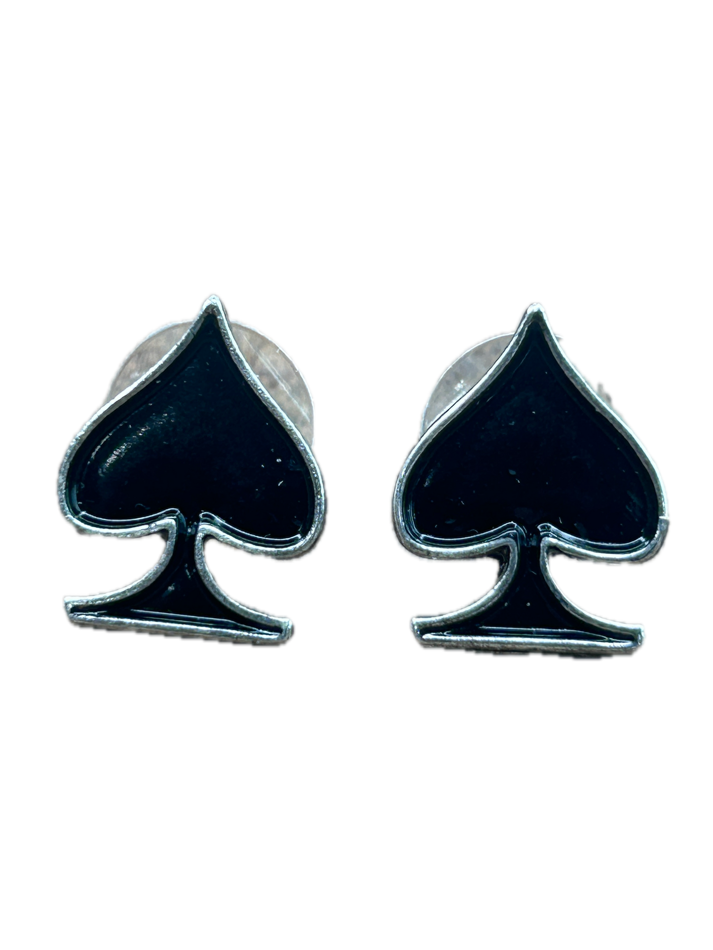 Black Spades Earrings