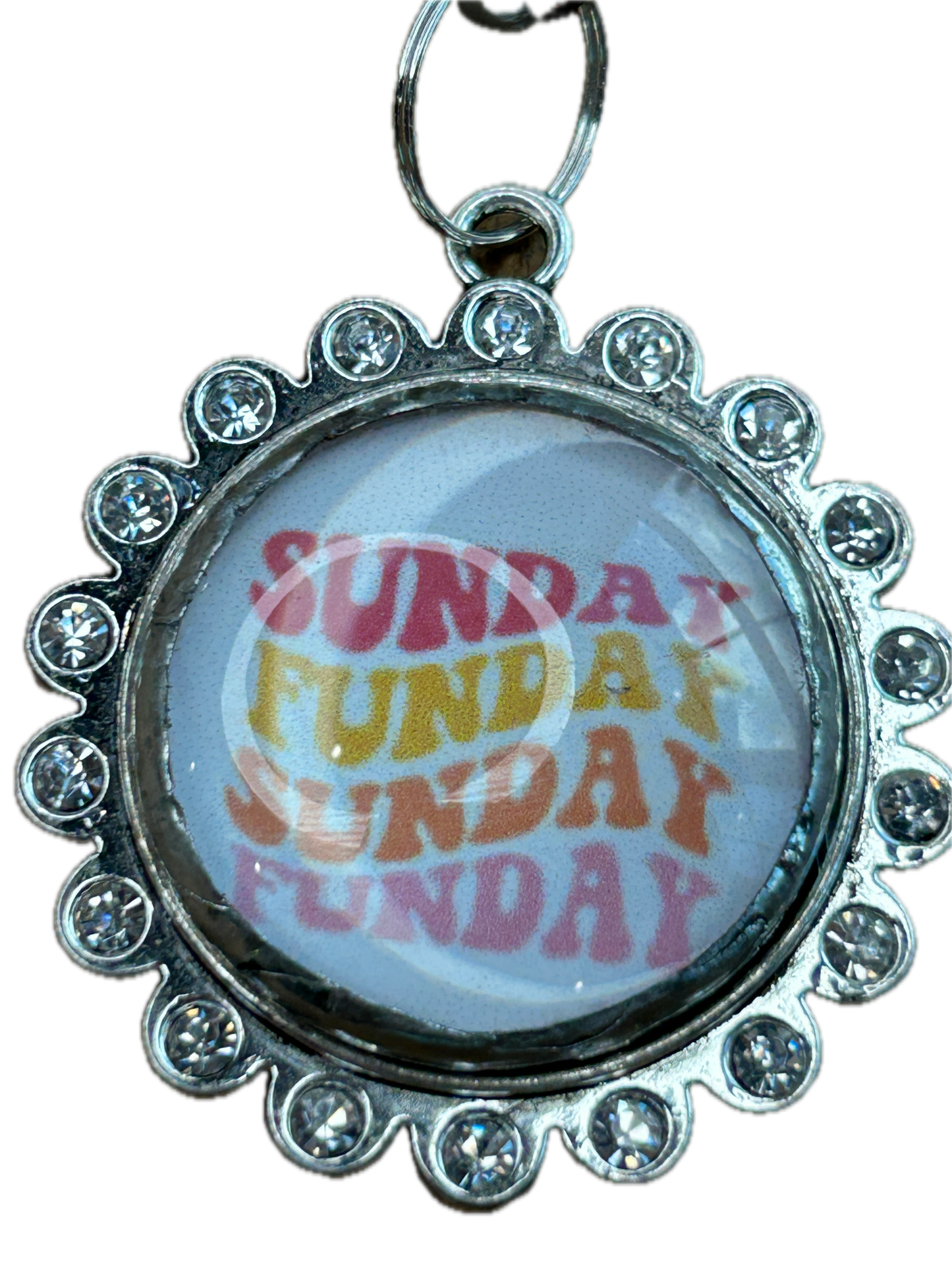 Sunday Funday Bezel Necklace