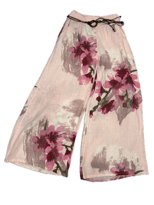 Floral Pants (Pink) *Final Sale*
