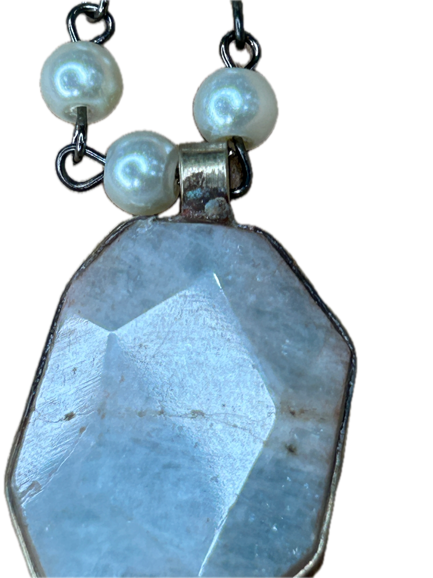 Medium-Sized Soldered Quartz Necklace