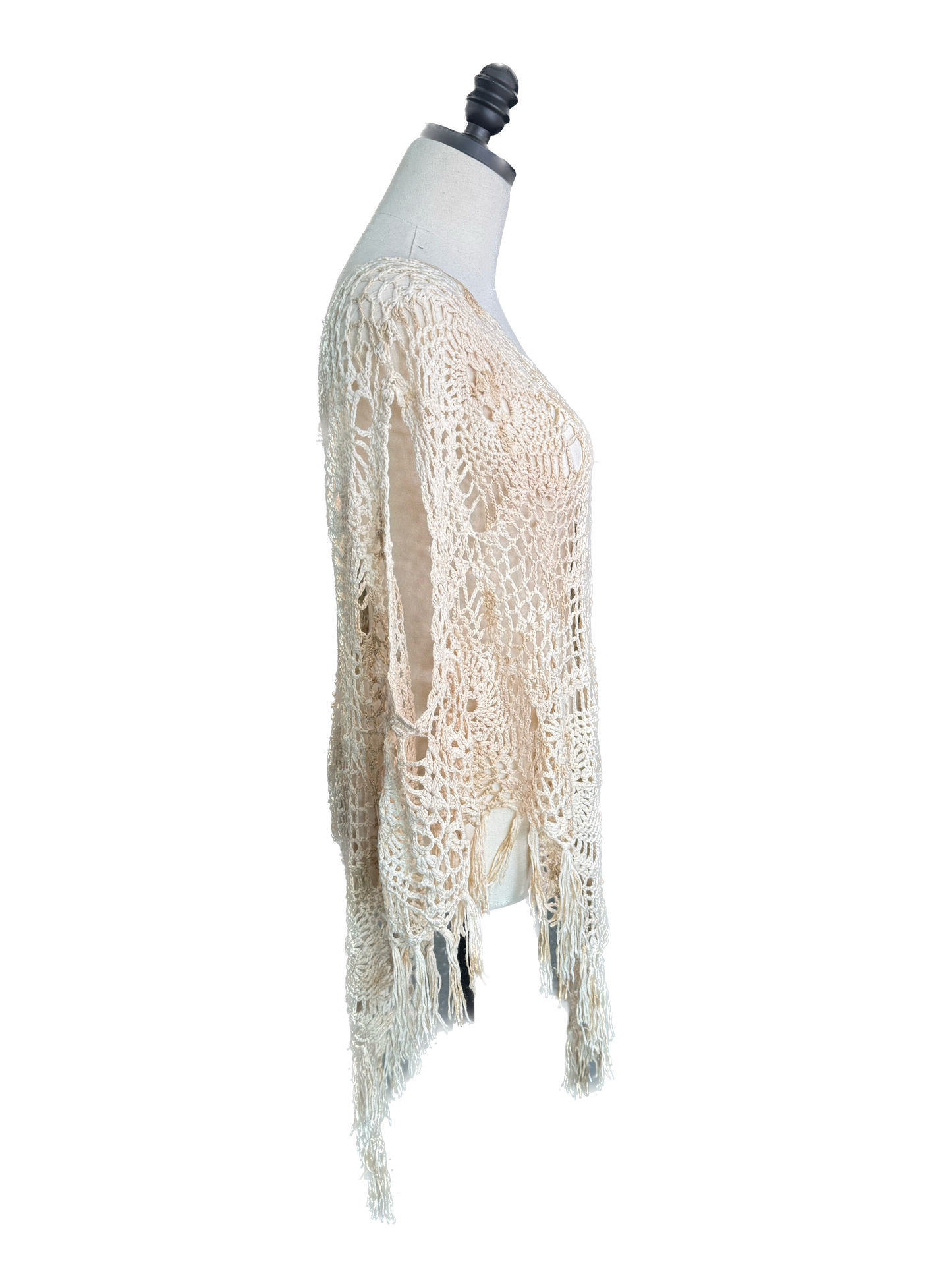 Jaded Gypsy- Lace Crochet Overlay/Top *Final Sale*