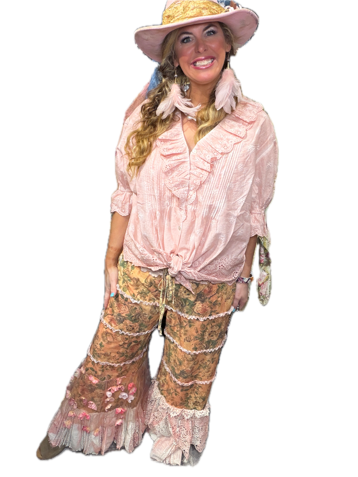 A Rare Bird- Lacy Bloom Rhapsody Bottoms