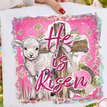 He Has Risen Little Lamb T-Shirt *Final Sale*